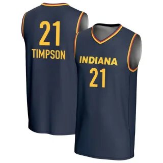 Youth Indiana Fever Makayla Timpson Replica Navy Lightweight Jersey