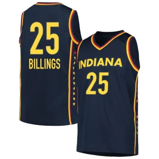 Youth Indiana Fever Monique Billings Explorer Edition Victory Navy 2021 Jersey